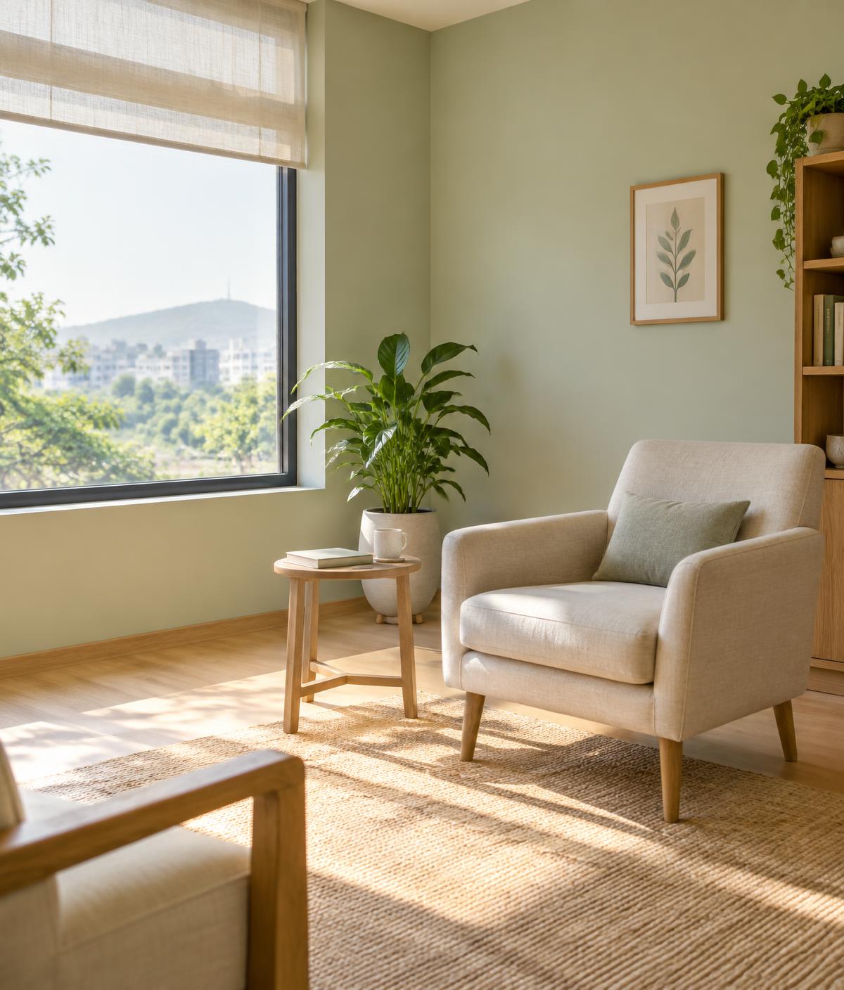 A calm, welcoming clinical space